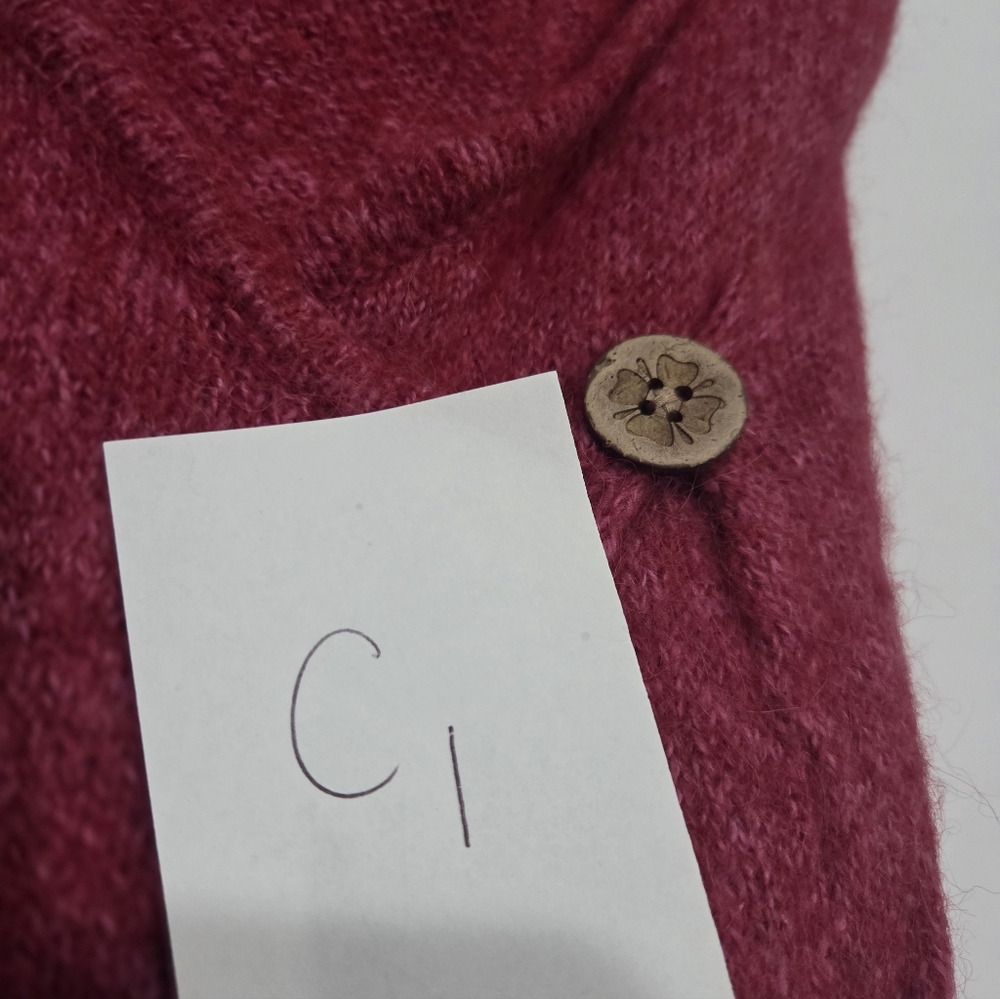 Gudrun Sjoden Pink Sleeveless Sweater Vest Sz.XL - Picture 7 of 7